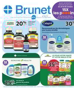 Circulaire Brunet - Pharmacie Circulaire Brunet - Pharmacie
